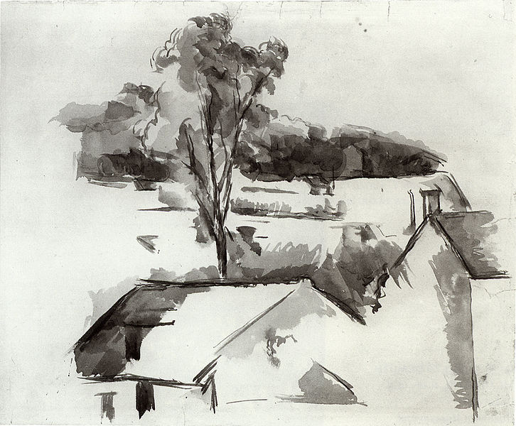726px-Paul_Cézanne-_Rooftops_and_Tree