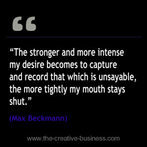 Max Beckmann Quote