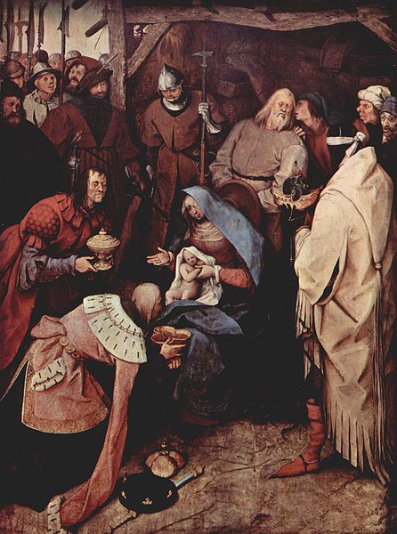 Pieter Bruegel d.Ä., Anbetung der Heiligen Drei Könige