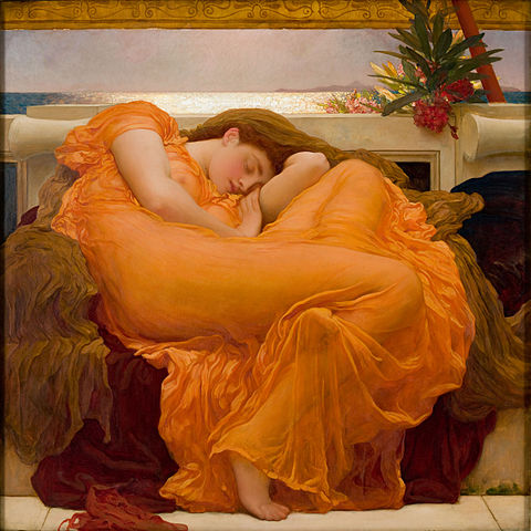 Frederic Lord Leighton, Flaming June