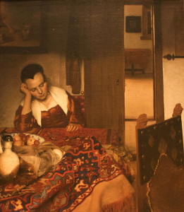Johannes Vermeer, A Maid Asleep