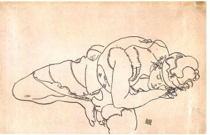 Egon Schiele, Sleeping girl