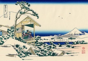 Hokusai snow