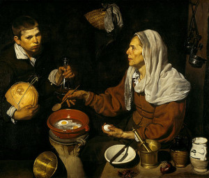 Velázquez, An old woman
