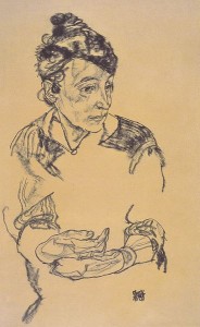 Egon Schiele, Die Mutter des Künstlers, 1918