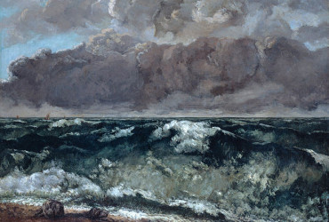 Gustave Courbet, The Wave, 1869