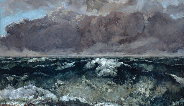 Gustave Courbet, The Wave, 1869