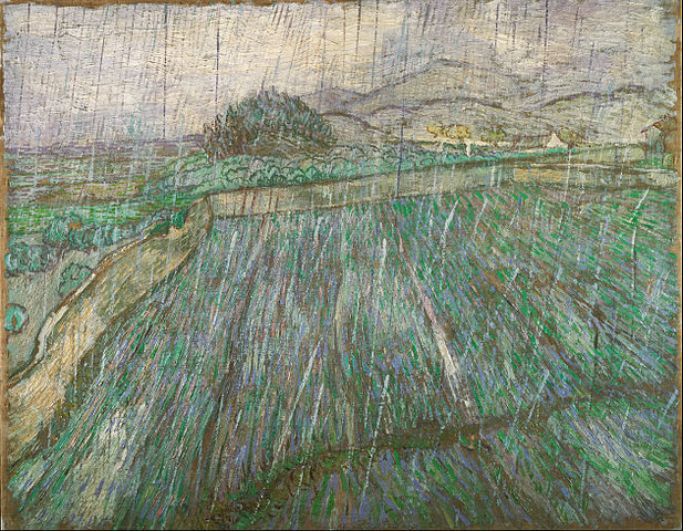 Vincent van Gogh, Rain, 1889