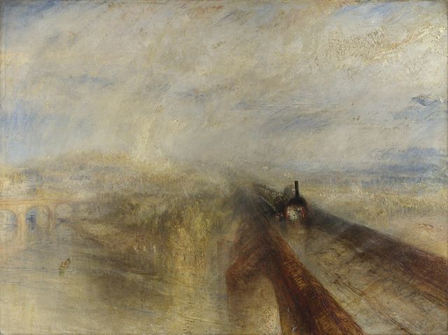 William Turner, Rain, Storm and Speed, 1844
