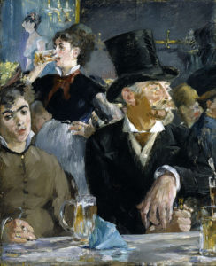 Edouard Manet, At the Cafe, ca. 1879